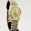 Defect Replica Rolex Oyster Perpetual Date 15037 Caliber 3035 Automatic Movement 34mm Yellow Gold Case Mens/unisex Watch