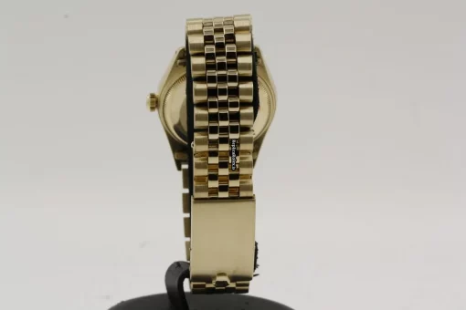 Defect Replica Rolex Oyster Perpetual Date 15037 Caliber 3035 Automatic Movement 34mm Yellow Gold Case Mens/unisex Watch - Image 5