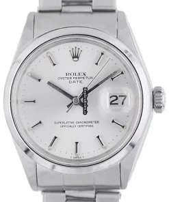Inexpensive Fake Rolex Oyster Perpetual Date 1500 Automatic Movement 34mm Steel Case Watch