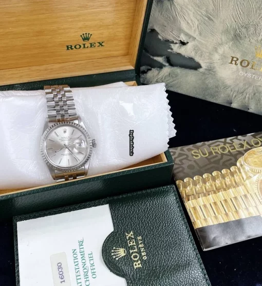 High-end Replica Rolex Datejust 16030 Caliber 3035 Automatic Movement 36x44mm Steel Case Mens/unisex Watch - Image 9