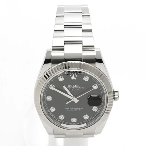 Offering Copy Rolex Datejust 41 Caliber 3235 Automatic Movement 41mm Gold/steel Case Watch - Image 11