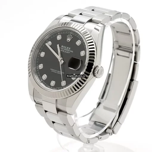 Offering Copy Rolex Datejust 41 Caliber 3235 Automatic Movement 41mm Gold/steel Case Watch - Image 2