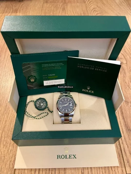 Lovely Fake Rolex Datejust 126200 Caliber 3235 Automatic Movement 36mm Steel Case Mens/unisex Watch