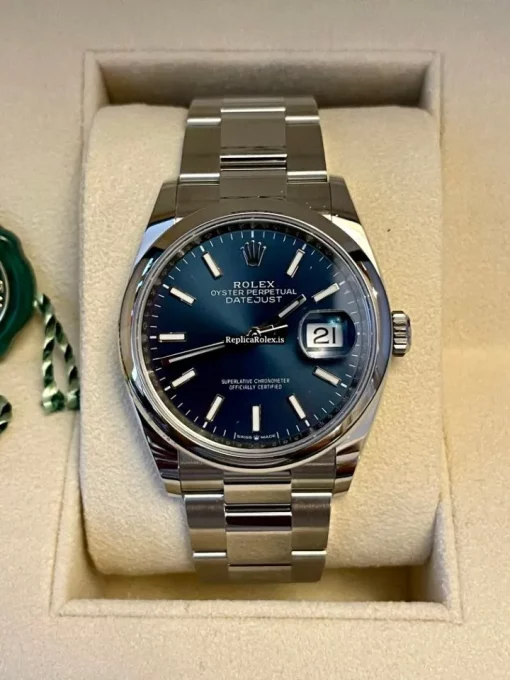 Lovely Fake Rolex Datejust 126200 Caliber 3235 Automatic Movement 36mm Steel Case Mens/unisex Watch - Image 6