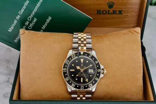 Unique Replicas Rolex Gmt-master 16753 Caliber 3075 Automatic Movement 40mm Gold/steel Case Mens/unisex Watch - Image 4