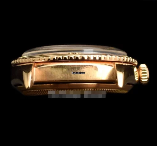 Suitable Replica Rolex Datejust Turn-o-graph 6309 Automatic Movement 36mm Yellow Gold Case Mens/unisex Watch - Image 6