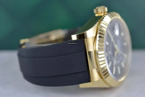 Incredible Fake Rolex Sky-dweller 326238 Caliber 9001 Automatic Movement 42mm Yellow Gold Case Mens/unisex Watch - Image 3
