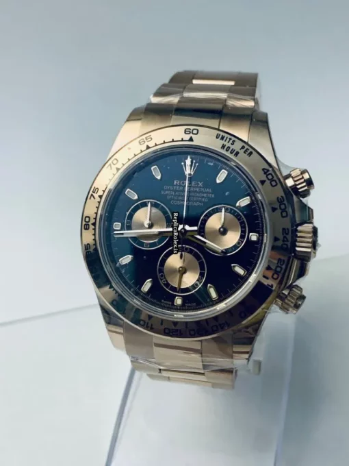 Cool Replica Rolex Daytona 116505 Automatic Movement 40mm Rose Gold Case Mens/unisex Watch