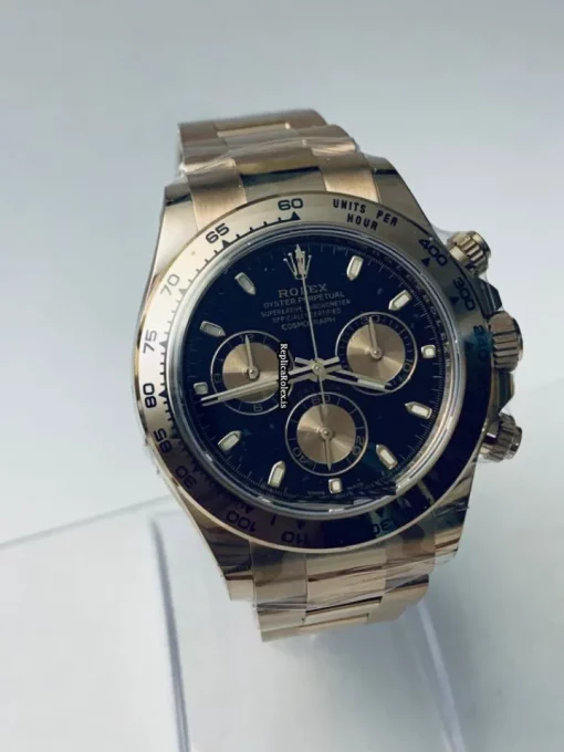 Cool Replica Rolex Daytona 116505 Automatic Movement 40mm Rose Gold Case Mens/unisex Watch - Image 2
