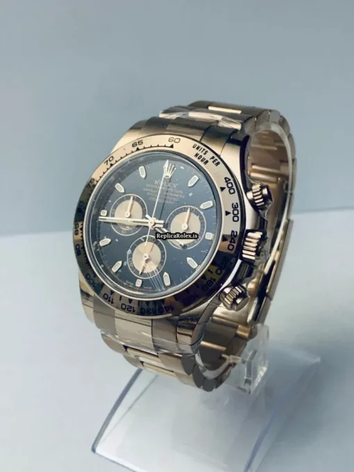 Cool Replica Rolex Daytona 116505 Automatic Movement 40mm Rose Gold Case Mens/unisex Watch - Image 4