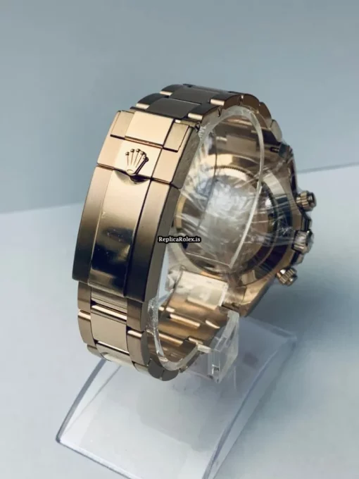 Cool Replica Rolex Daytona 116505 Automatic Movement 40mm Rose Gold Case Mens/unisex Watch - Image 6