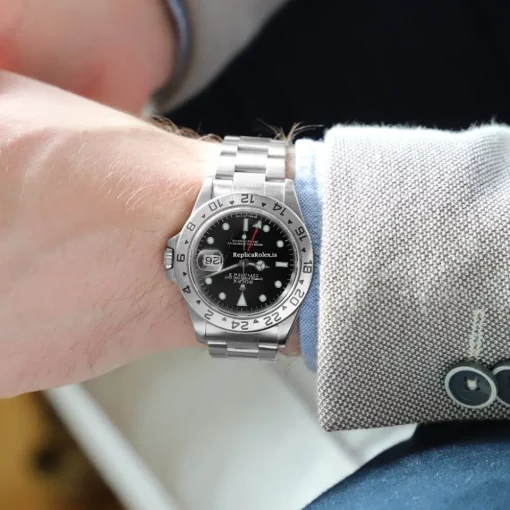 Stylish Fake Rolex Explorer II 16570 Caliber 3185 Automatic Movement 40mm Steel Case Mens/unisex Watch