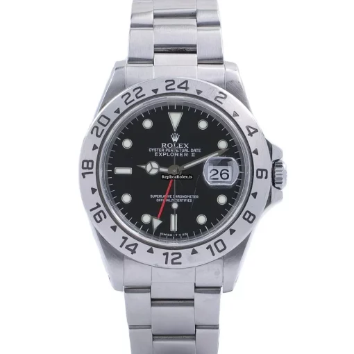 Stylish Fake Rolex Explorer II 16570 Caliber 3185 Automatic Movement 40mm Steel Case Mens/unisex Watch - Image 2