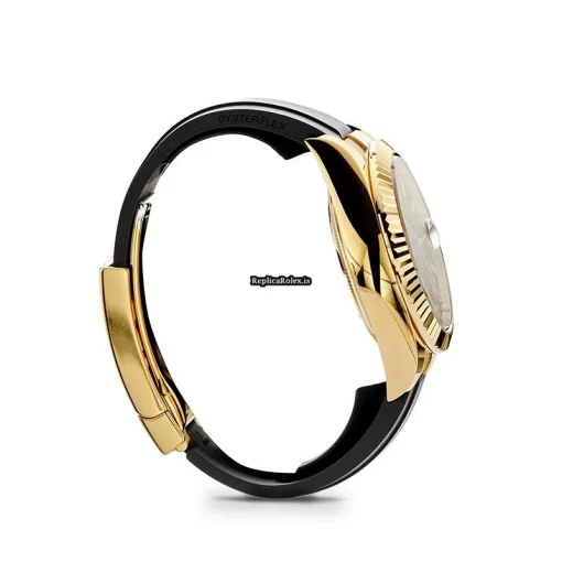 Special Knockoff Rolex Sky-dweller 326238 Caliber 9001 Automatic Movement 42mm Yellow Gold Case Mens/unisex Watch - Image 4
