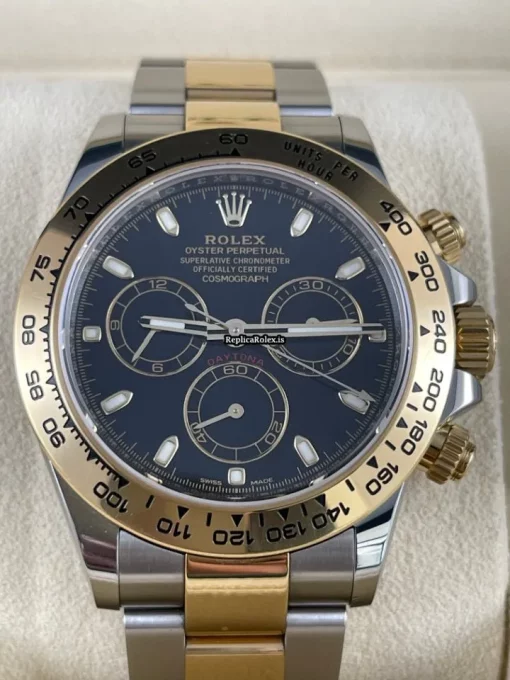 Stylish Knockoff Rolex Daytona 116503 Caliber 4130 Automatic Movement 40mm Gold/steel Case Mens/unisex Watch - Image 2