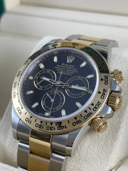 Stylish Knockoff Rolex Daytona 116503 Caliber 4130 Automatic Movement 40mm Gold/steel Case Mens/unisex Watch - Image 3