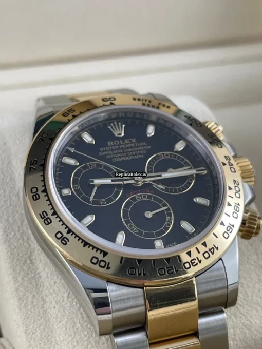 Stylish Knockoff Rolex Daytona 116503 Caliber 4130 Automatic Movement 40mm Gold/steel Case Mens/unisex Watch - Image 4