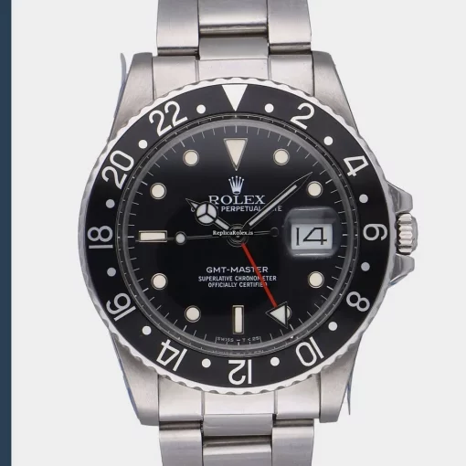 Wonderful Replicas Rolex Gmt-master 16750 Caliber 3075 Automatic Movement 40mm Steel Case Mens/unisex Watch