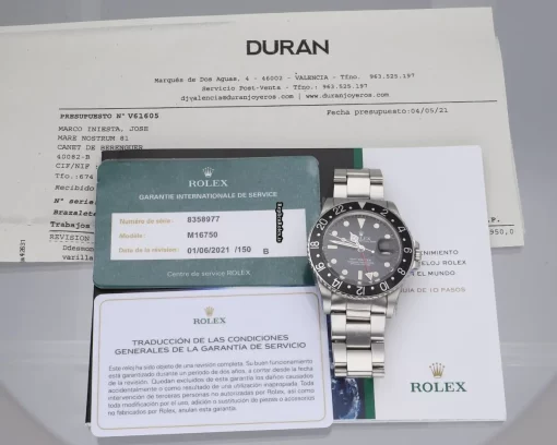 Wonderful Replicas Rolex Gmt-master 16750 Caliber 3075 Automatic Movement 40mm Steel Case Mens/unisex Watch - Image 14
