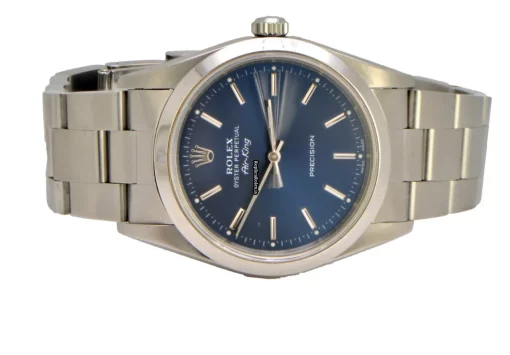 Swiss Fake Rolex Air King Precision 14000 Caliber 3130 Automatic Movement 34mm Steel Case Mens/unisex Watch - Image 2