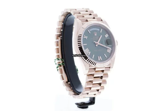 Well Made Replica Rolex Day-date 40 228235 Caliber 3255 Automatic Movement 40mm Red Gold Case Mens/unisex Watch - Image 2