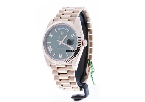Well Made Replica Rolex Day-date 40 228235 Caliber 3255 Automatic Movement 40mm Red Gold Case Mens/unisex Watch - Image 3