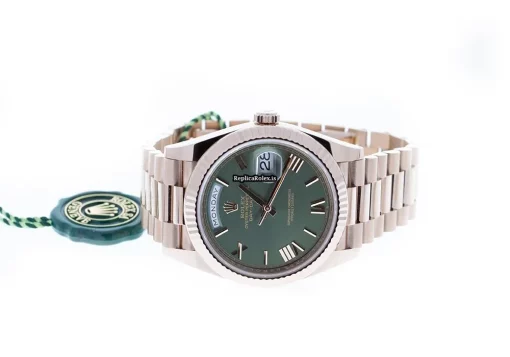 Well Made Replica Rolex Day-date 40 228235 Caliber 3255 Automatic Movement 40mm Red Gold Case Mens/unisex Watch - Image 6