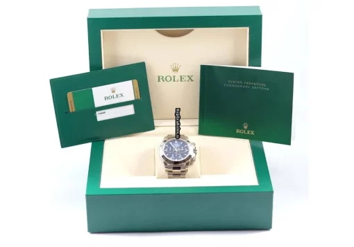 Wonderful Fake Rolex Daytona 116509 Caliber 4130 Automatic Movement 40mm White Gold Case Mens/unisex Watch - Image 8