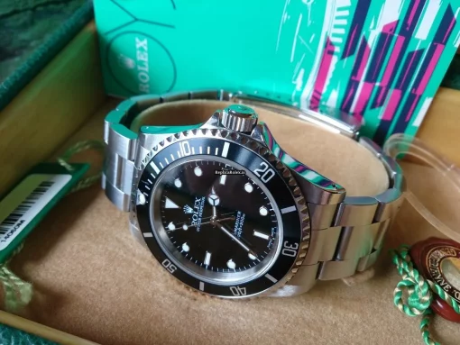 1:1 Fake Rolex Submariner 14060 Automatic Movement Steel Case Watch