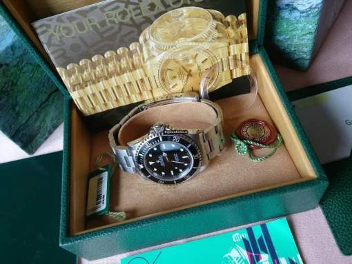 1:1 Fake Rolex Submariner 14060 Automatic Movement Steel Case Watch - Image 13