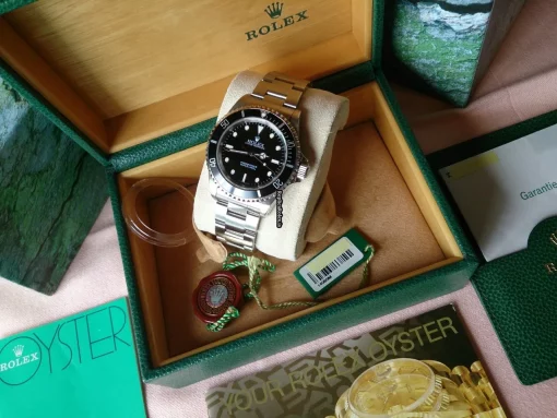 1:1 Fake Rolex Submariner 14060 Automatic Movement Steel Case Watch - Image 15