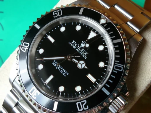 1:1 Fake Rolex Submariner 14060 Automatic Movement Steel Case Watch - Image 7