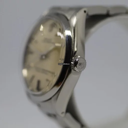Attractive Fake Rolex Oyster Perpetual 34 1002 Caliber 1570 Automatic Movement 34mm Steel Case Mens/unisex Watch - Image 5