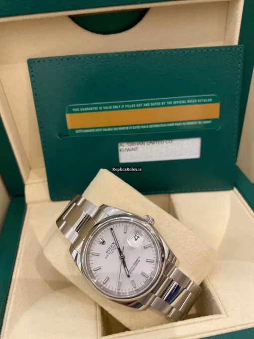 Wonderful Replica Rolex Oyster Perpetual Date 115200 Caliber 3135 Automatic Movement 34mm Steel Case Mens/unisex Watch - Image 5