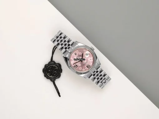 Awesome Clone Rolex Datejust 116234 Automatic Movement 36mm Gold/steel Case Watch - Image 2