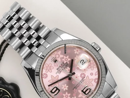 Awesome Clone Rolex Datejust 116234 Automatic Movement 36mm Gold/steel Case Watch - Image 3