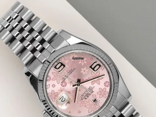 Awesome Clone Rolex Datejust 116234 Automatic Movement 36mm Gold/steel Case Watch - Image 4