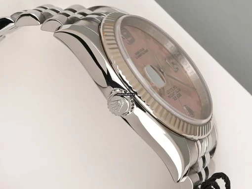 Awesome Clone Rolex Datejust 116234 Automatic Movement 36mm Gold/steel Case Watch - Image 8