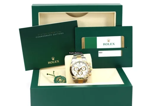 Unique Replica Rolex Daytona 116503 Caliber 4130 Automatic Movement 40mm Gold/steel Case Mens/unisex Watch - Image 6