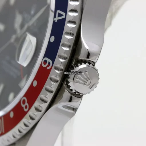 Epic Fake Rolex Gmt-master II 16710 Caliber 3185 Automatic Movement 40mm Steel Case Watch - Image 10