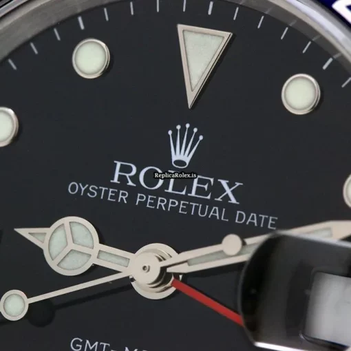 Epic Fake Rolex Gmt-master II 16710 Caliber 3185 Automatic Movement 40mm Steel Case Watch - Image 14