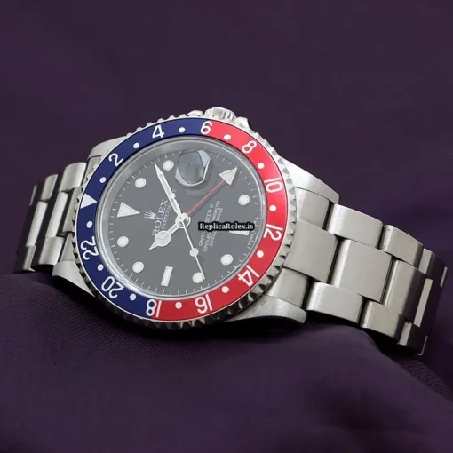 Epic Fake Rolex Gmt-master II 16710 Caliber 3185 Automatic Movement 40mm Steel Case Watch - Image 3