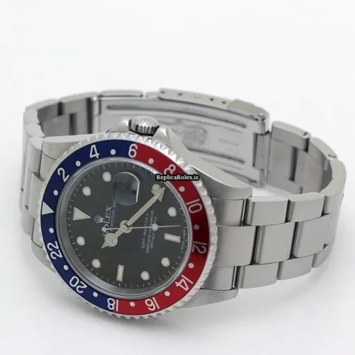 Epic Fake Rolex Gmt-master II 16710 Caliber 3185 Automatic Movement 40mm Steel Case Watch - Image 7