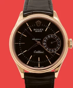 Offering Fake Rolex Cellini Date 50515 Caliber 3165 Automatic Movement 39mm Rose Gold Case Mens/unisex Watch