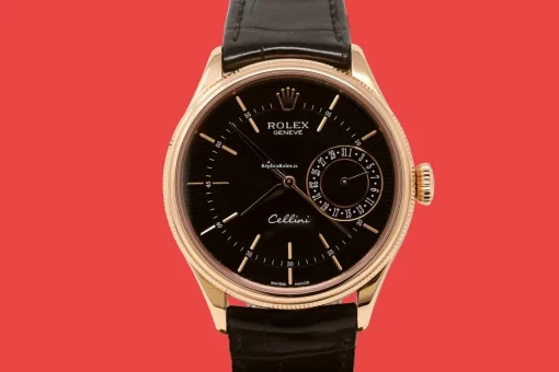 Offering Fake Rolex Cellini Date 50515 Caliber 3165 Automatic Movement 39mm Rose Gold Case Mens/unisex Watch