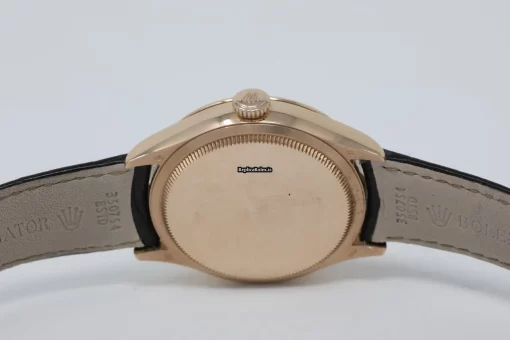 Offering Fake Rolex Cellini Date 50515 Caliber 3165 Automatic Movement 39mm Rose Gold Case Mens/unisex Watch - Image 9