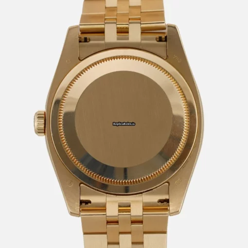1:1 Replica Rolex Datejust 116208 Automatic Movement 36mm Yellow Gold Case Mens/unisex Watch - Image 2