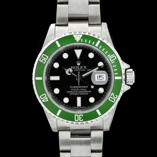 Awesome Replica Rolex Submariner Date 16610lv Caliber 3135 Automatic Movement 40mm Steel Case Mens/unisex Watch