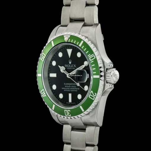 Awesome Replica Rolex Submariner Date 16610lv Caliber 3135 Automatic Movement 40mm Steel Case Mens/unisex Watch - Image 3