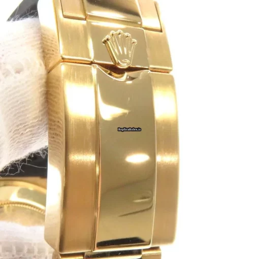 Special Replica Rolex Daytona 116518lng Caliber 4130 Automatic Movement 40mm Yellow Gold Case Mens/unisex Watch - Image 15